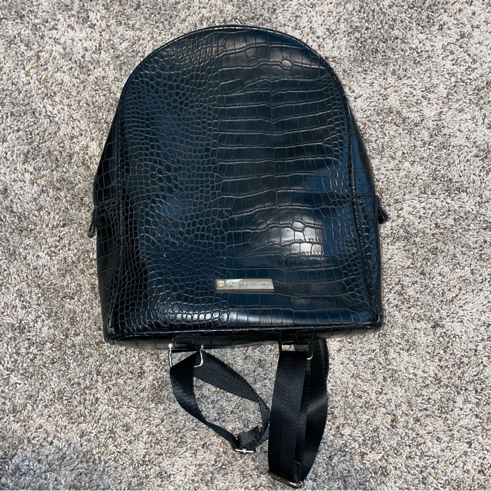 Bellevue collection faux leather backpack